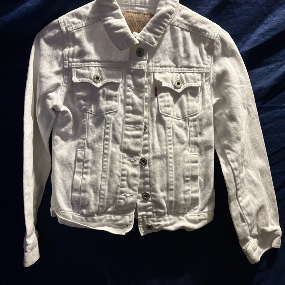 Stylish White Button-Up Jacket